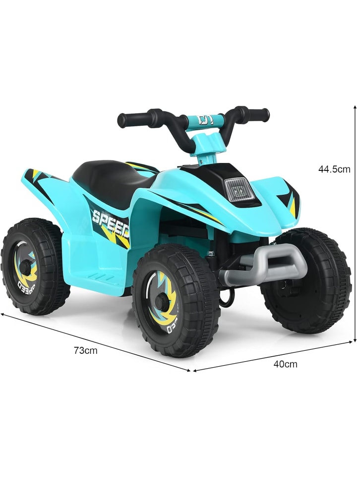 COSTWAY 6V Elektro Quad ab 3 Jahren in Blau günstig kaufen 40 cm