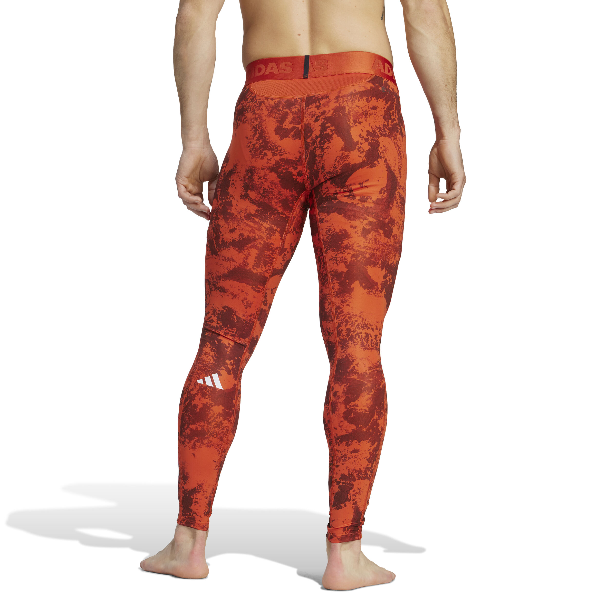 Paris Tech-Fit Tight Herren - Orange, Rot