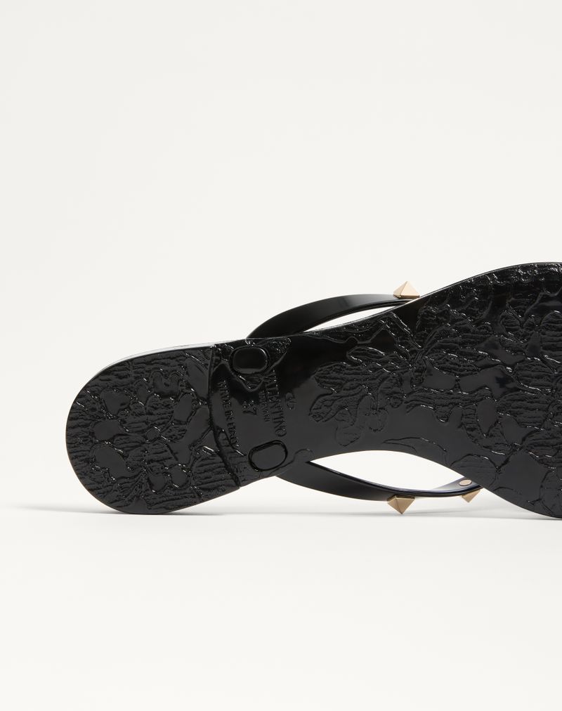 Chinelo de borracha Rockstud