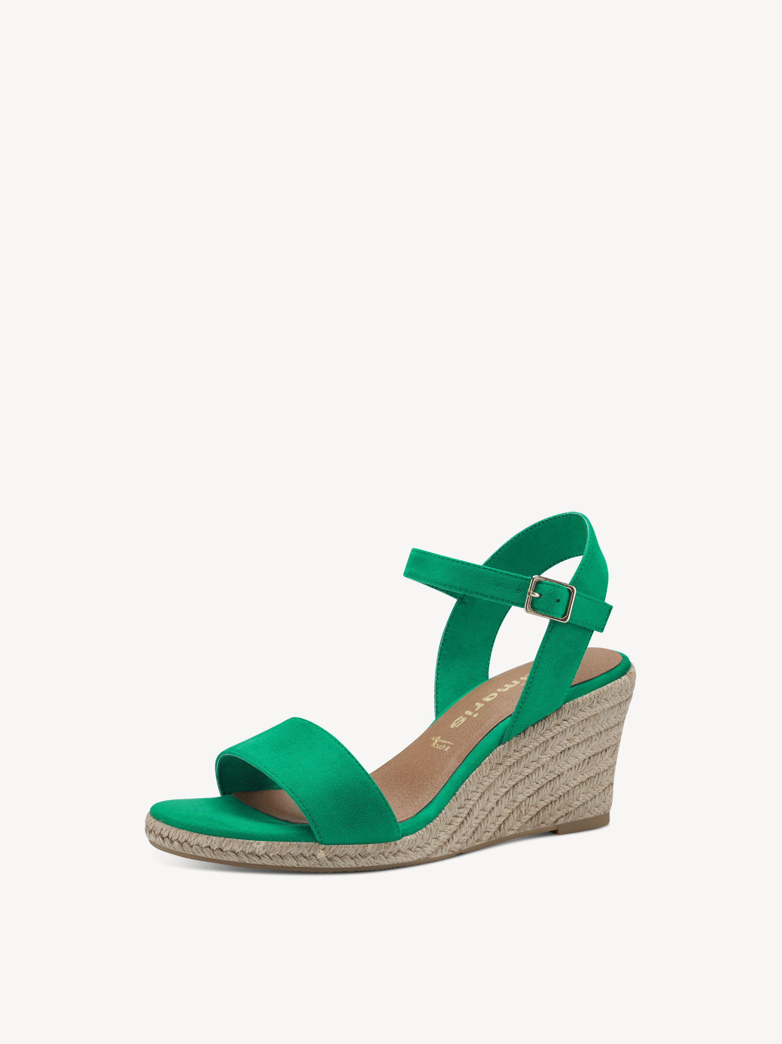 Sandale à talon - vert