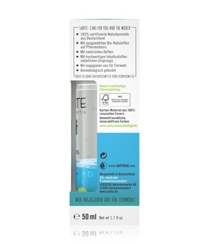 Sante Bio-Aloe Vera & Natürliches Hyaluron Feuchtigkeitsbooster Gesichtsfluid-50 ml