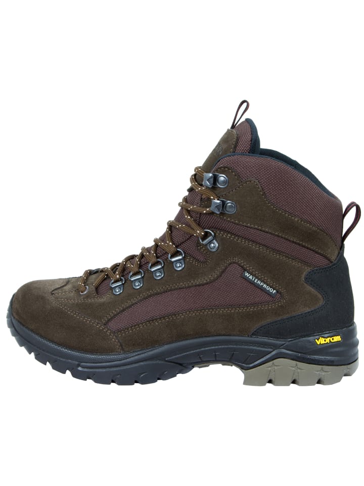 GUGGEN MOUNTAIN Wanderstiefel Uni in Braun günstig kaufen
