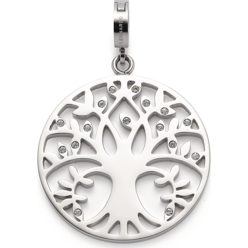 Leonardo Pendentif Acier inoxydable, Verre Pendentif