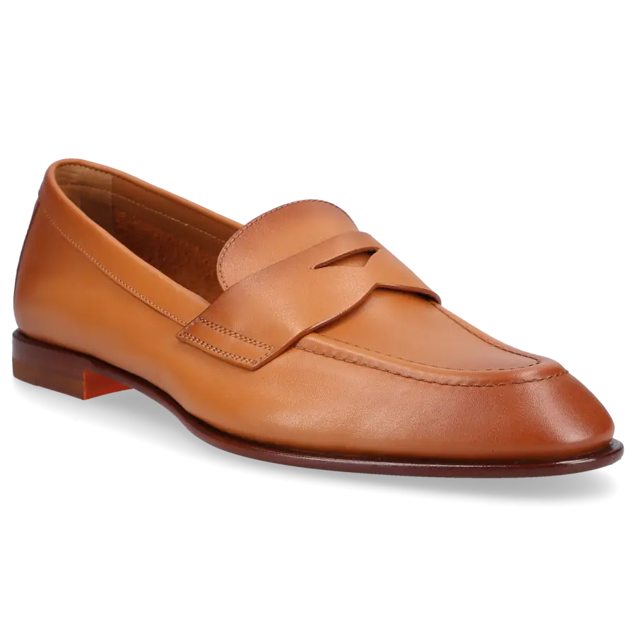 Santoni - Loafer 59962 Kalbsleder - braun