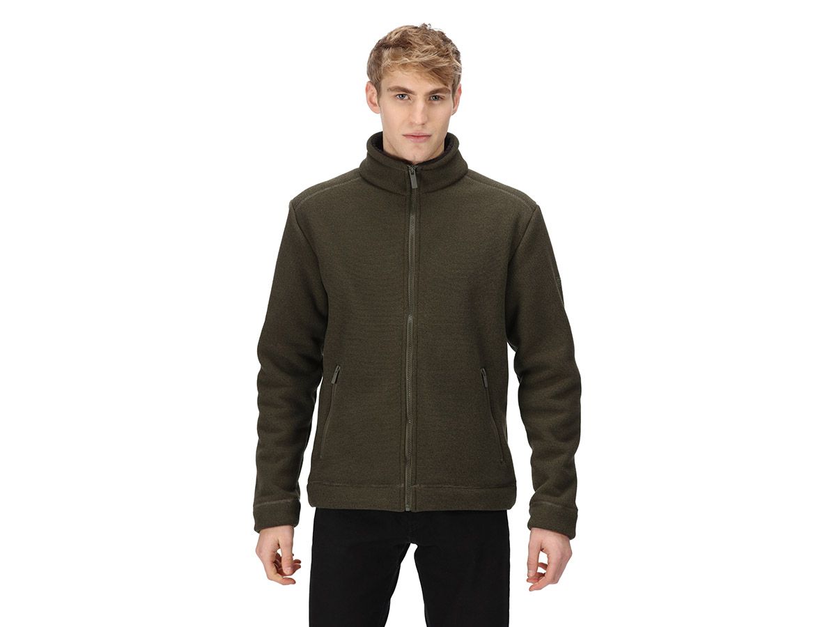 Regatta Garrian II Dark Khaki Herren Fleecejacke