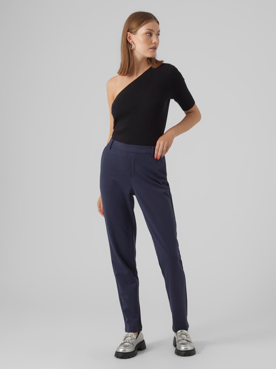 VMLUCCA Mittlere Taille Hose