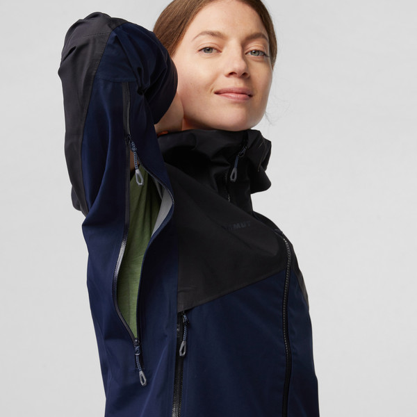 CRATER HS HOODED JACKET W Damen - Regenjacke