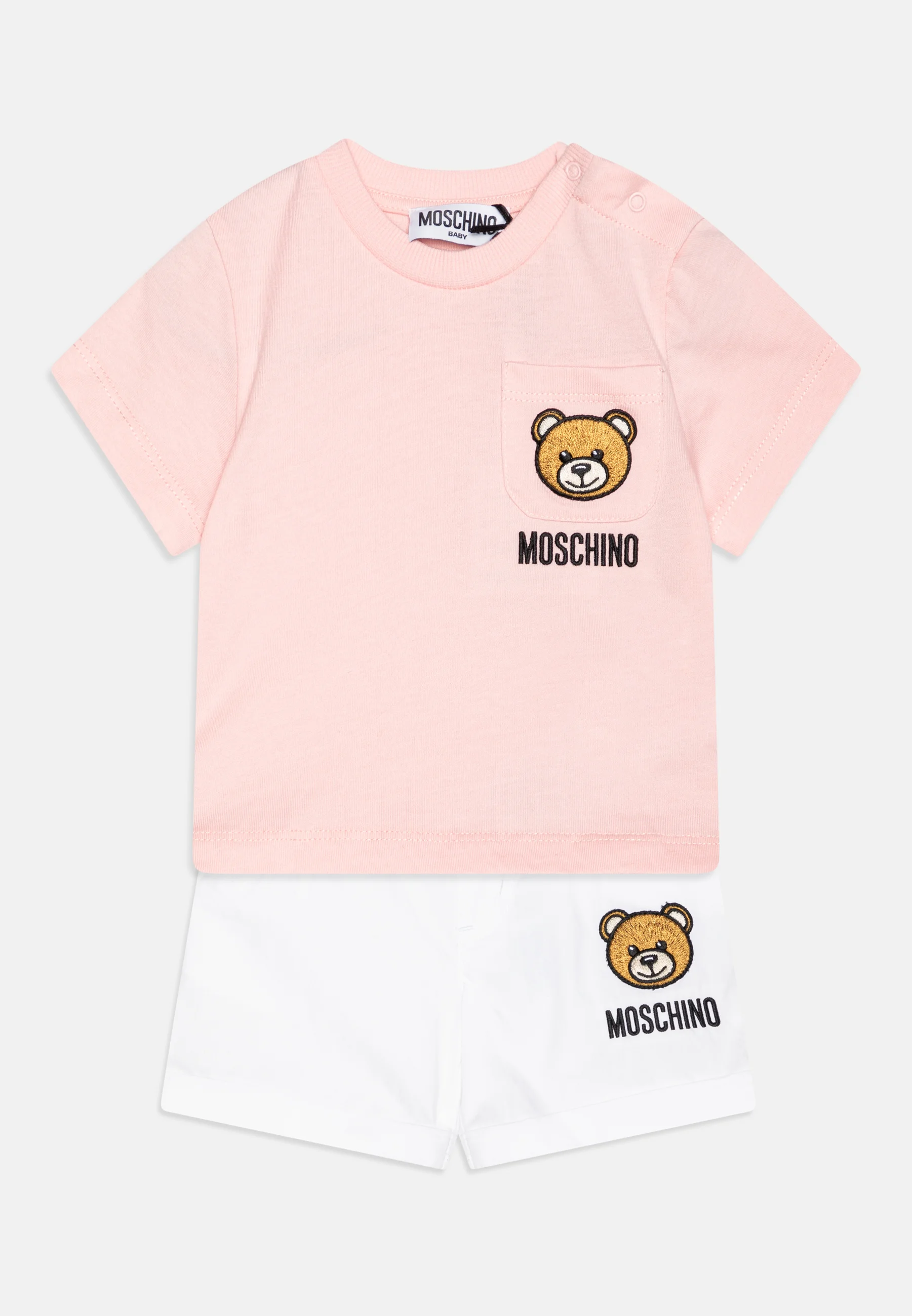 CONJUNTO UNISEX MOSCHINO BABY - Pantalones cortos