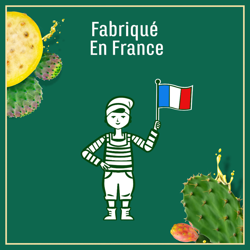le petit marseillais Masque 4-En-1 Réparation pour Cheveux, Calendula BIO & Figue de Barbarie BIO Masque