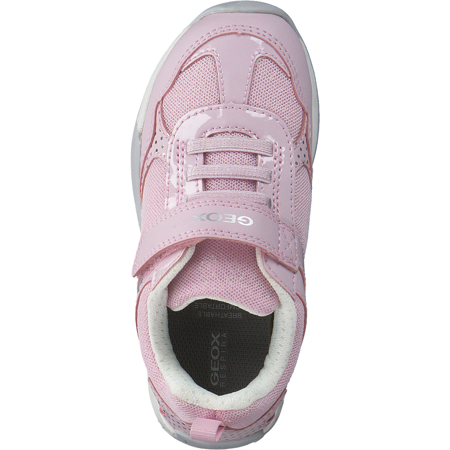 Geox J25AUB, Sneakers Low, Kinder, Rosa