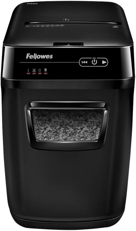Fellowes AutoMax Auto Feed Aktenvernichter 180 Blatt 10 Blatt Mikroschnitt Sicherheitsstufe P-5 32 L 200M