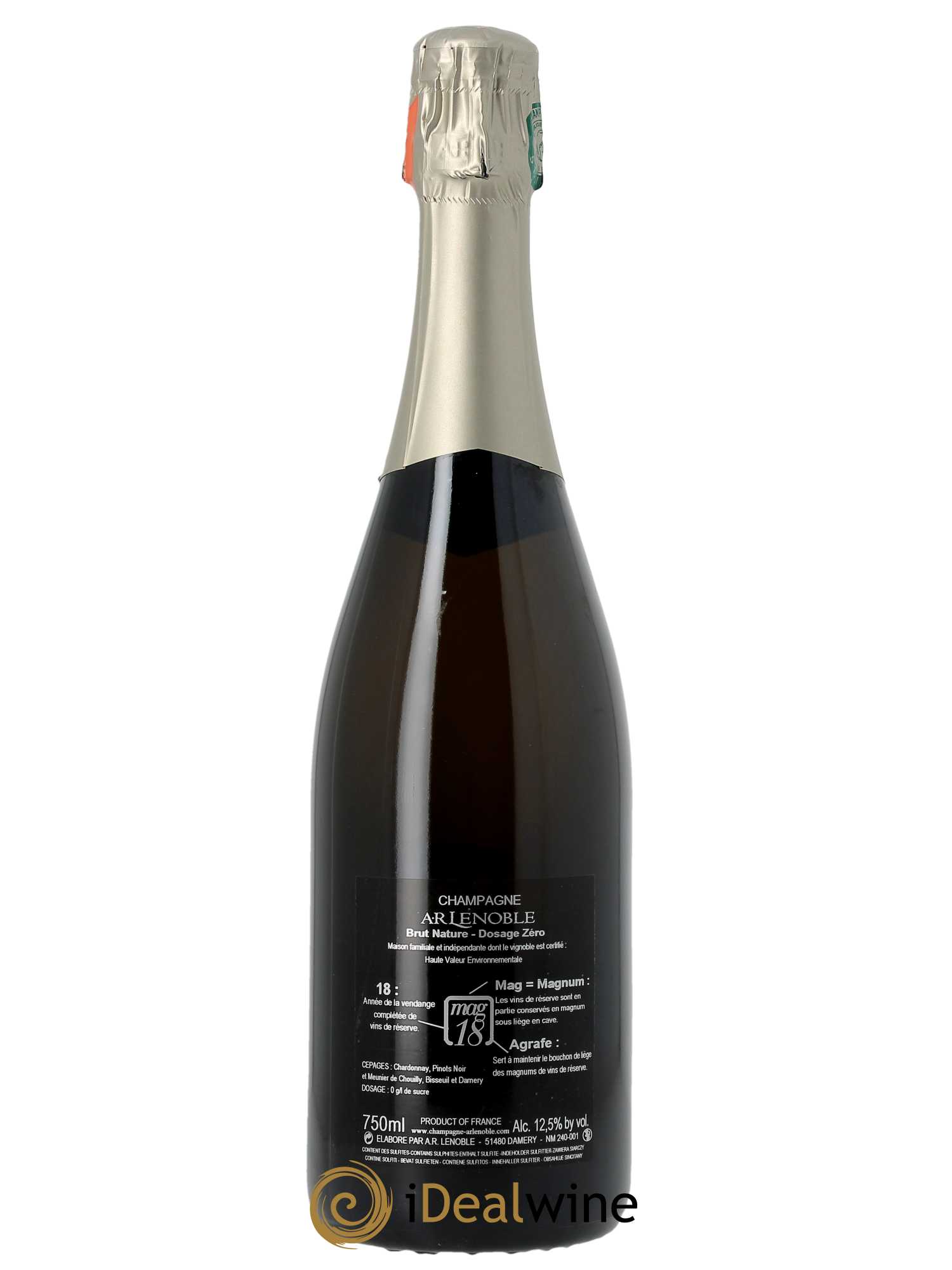 Mag 18 Brut Nature Dosage Zéro AR Lenoble   - Lot de 1 Bouteille