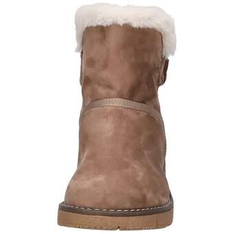 Tom Tailor Winter Boots in beige