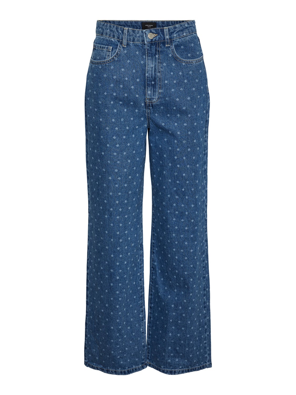 VMKATHY Hohe Taille Weit geschnitten Jeans
