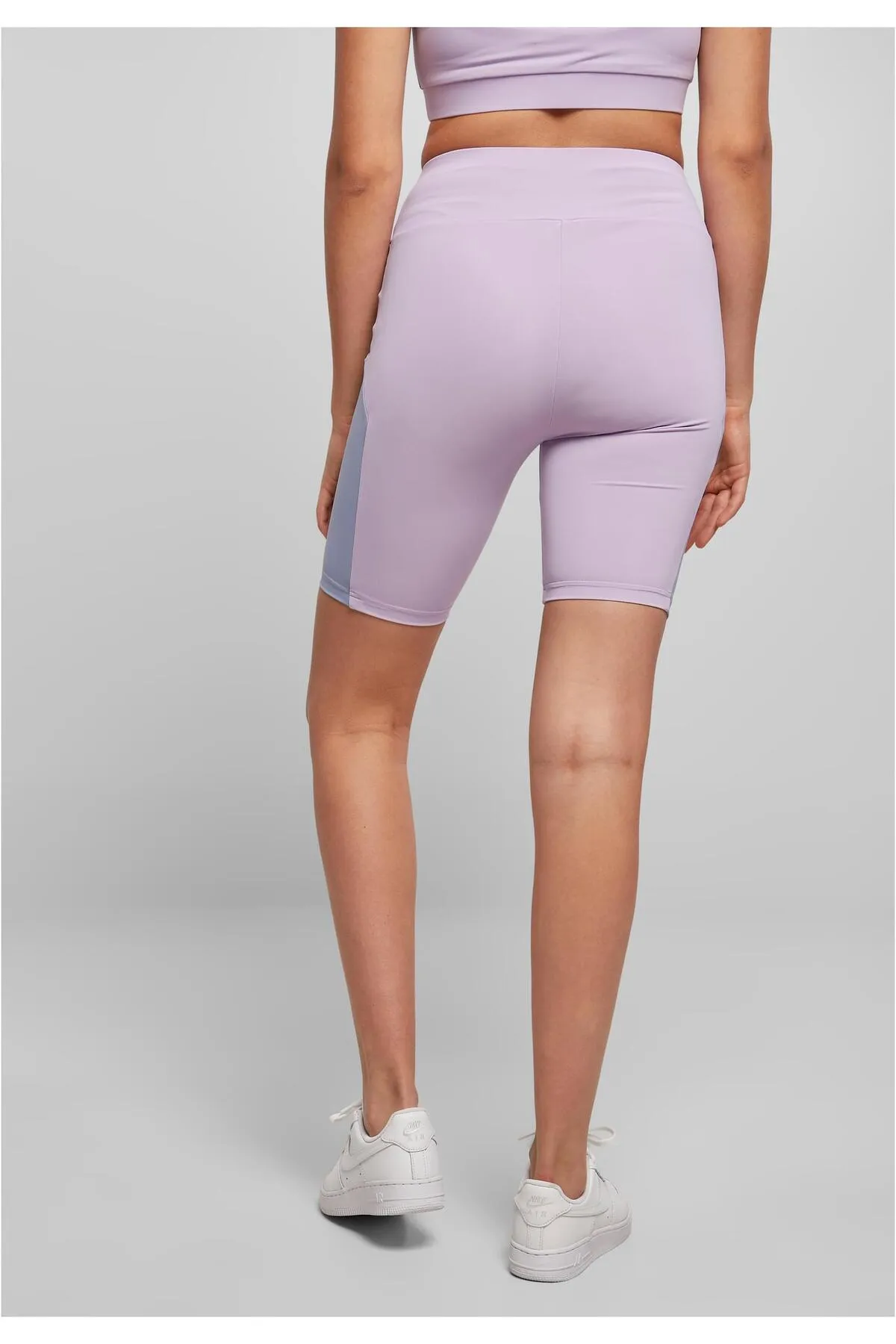 Urban Classics  Kurze Sporthose - Lila - Hoher Bund