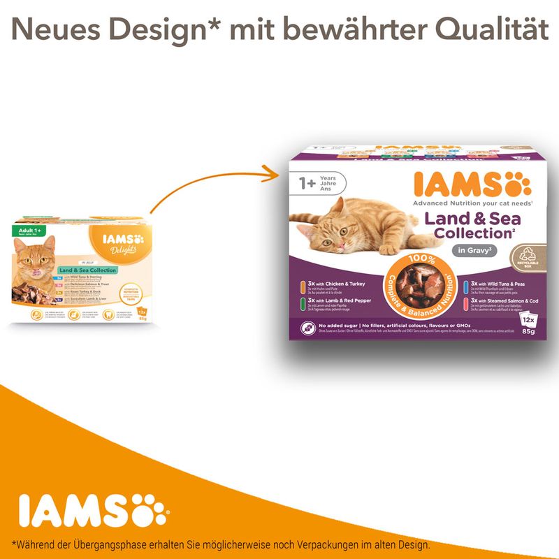 IAMS Delights Adult Land & Sea Mix zu TOP-Preisen