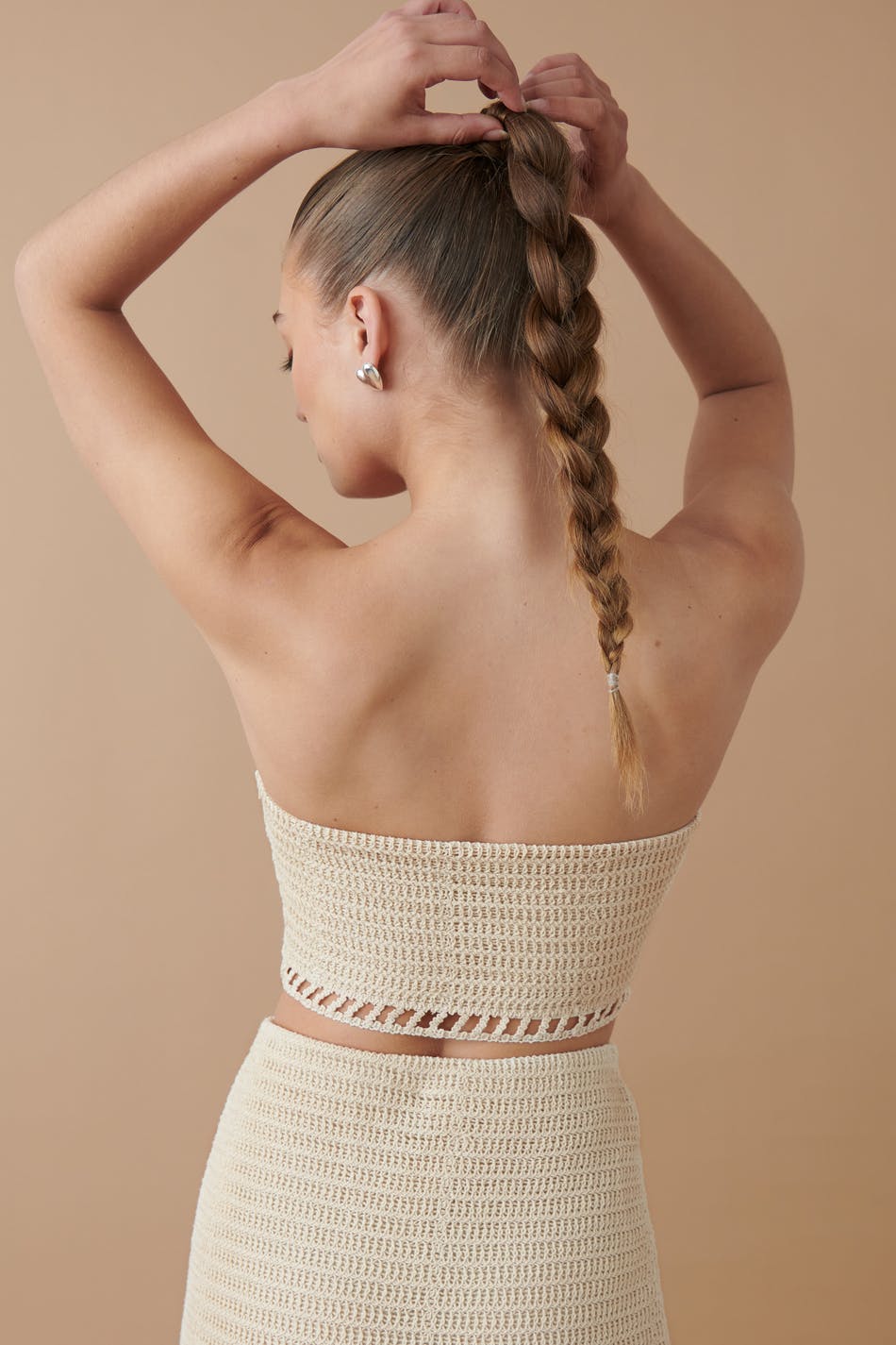 Crochet tube top
