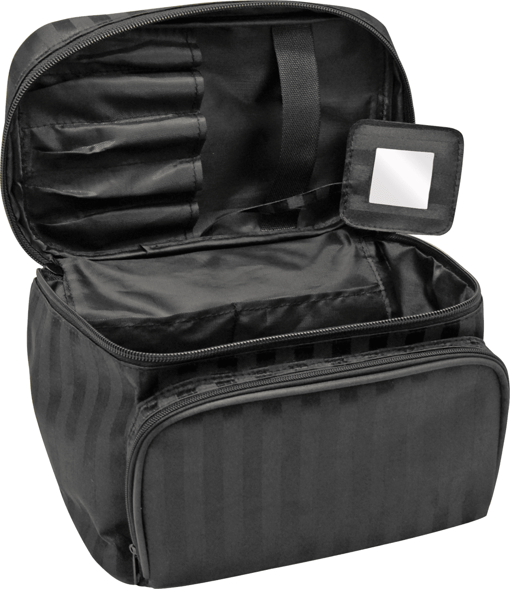 Kosmetikkoffer schwarz, 1 St