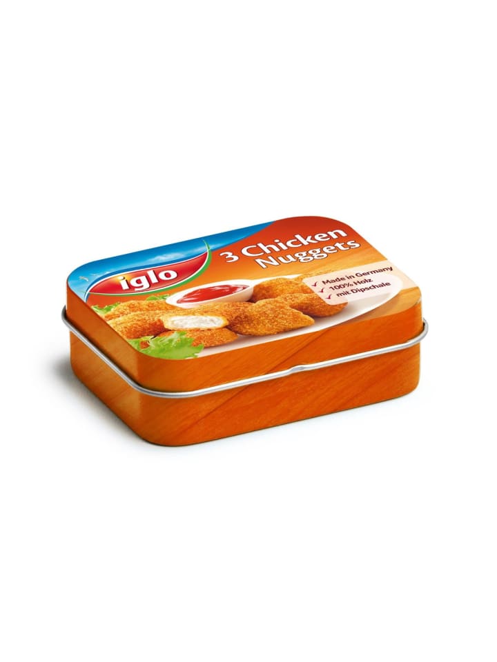 Erzi Chicken Nuggets von Iglo in der Dose für Kaufladenzubehör in orange günstig kaufen onesize
