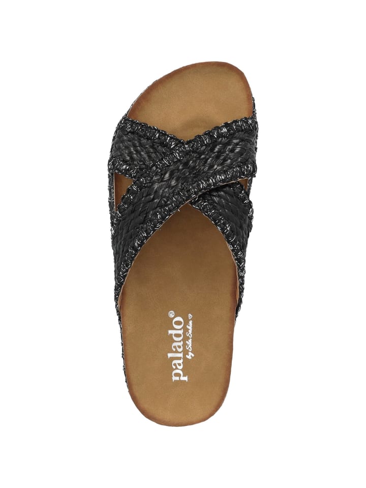 palado Plateau-Sandaletten in BLACK günstig kaufen