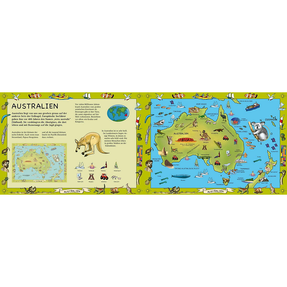 Mein Atlas-Puzzlebuch für Kinder ab 6 Jahren