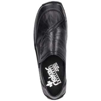 Rieker Slipper in schwarz