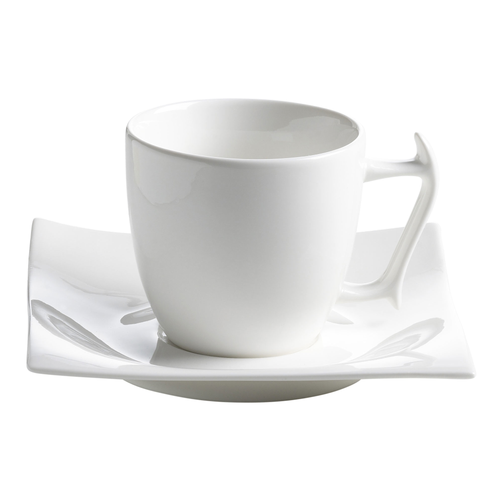 Kaffeetasse 200ml Motion weiß