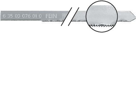 Fein Zubehör 63503076010 HSS-Sägeblatt 100 mm für Metall und Sandwichmaterialien