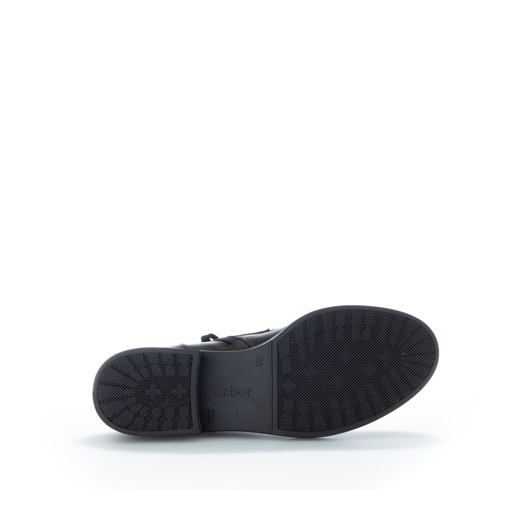 Gabor fashion Schnürstiefelette schwarz
