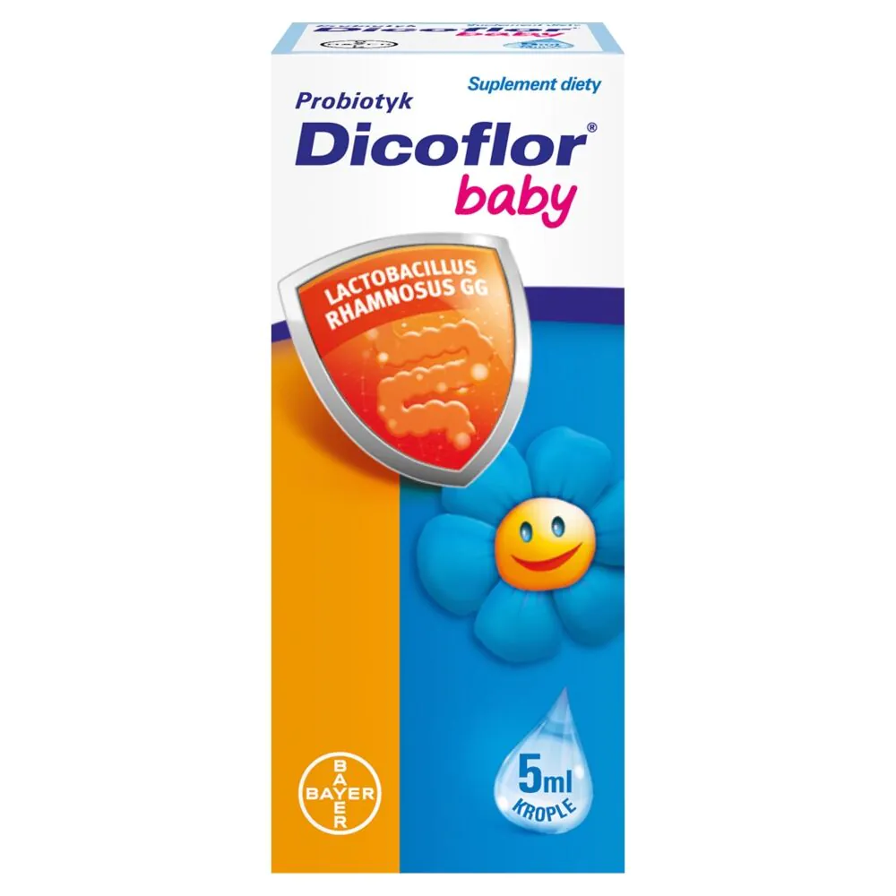 Dicoflor Baby, Probiotika til spædbørn og børn, Orale dråber