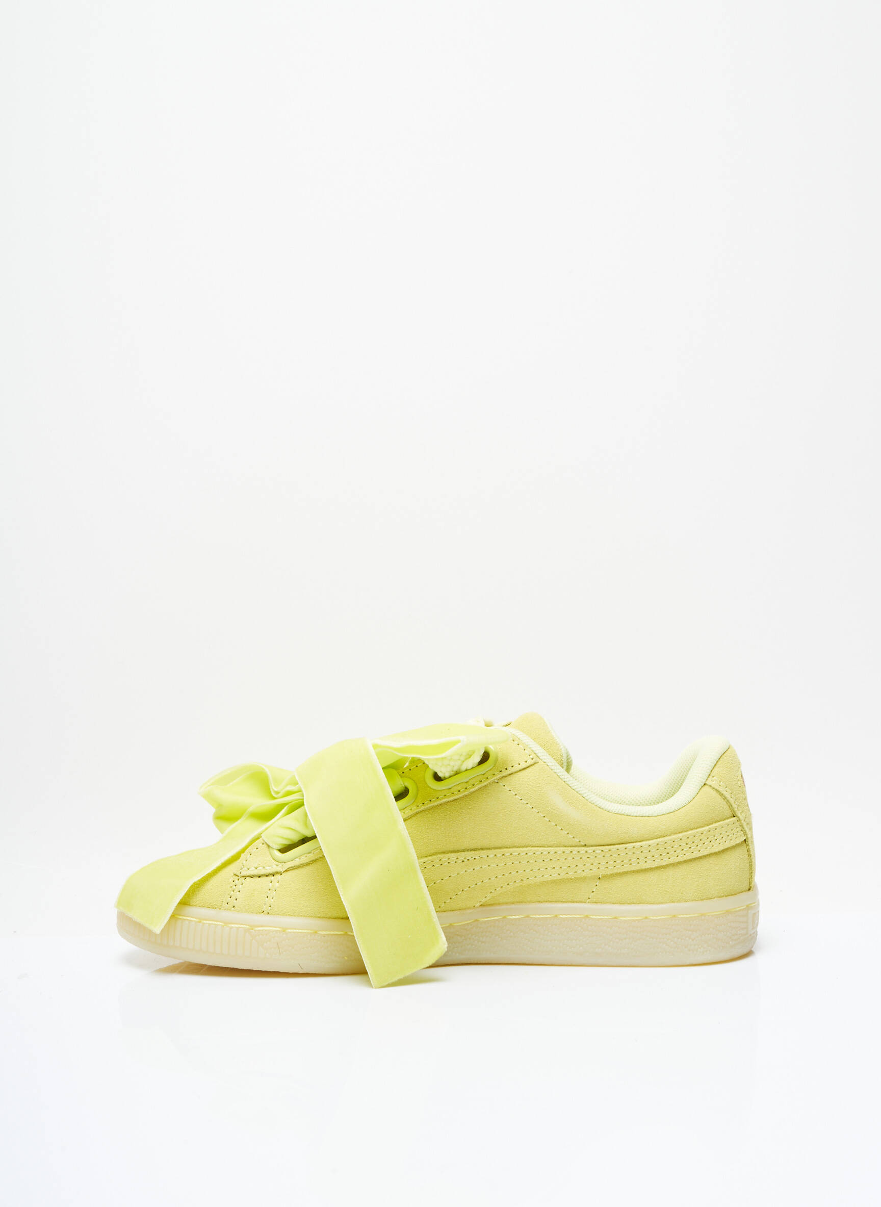 Puma Baskets Femme couleur jaune