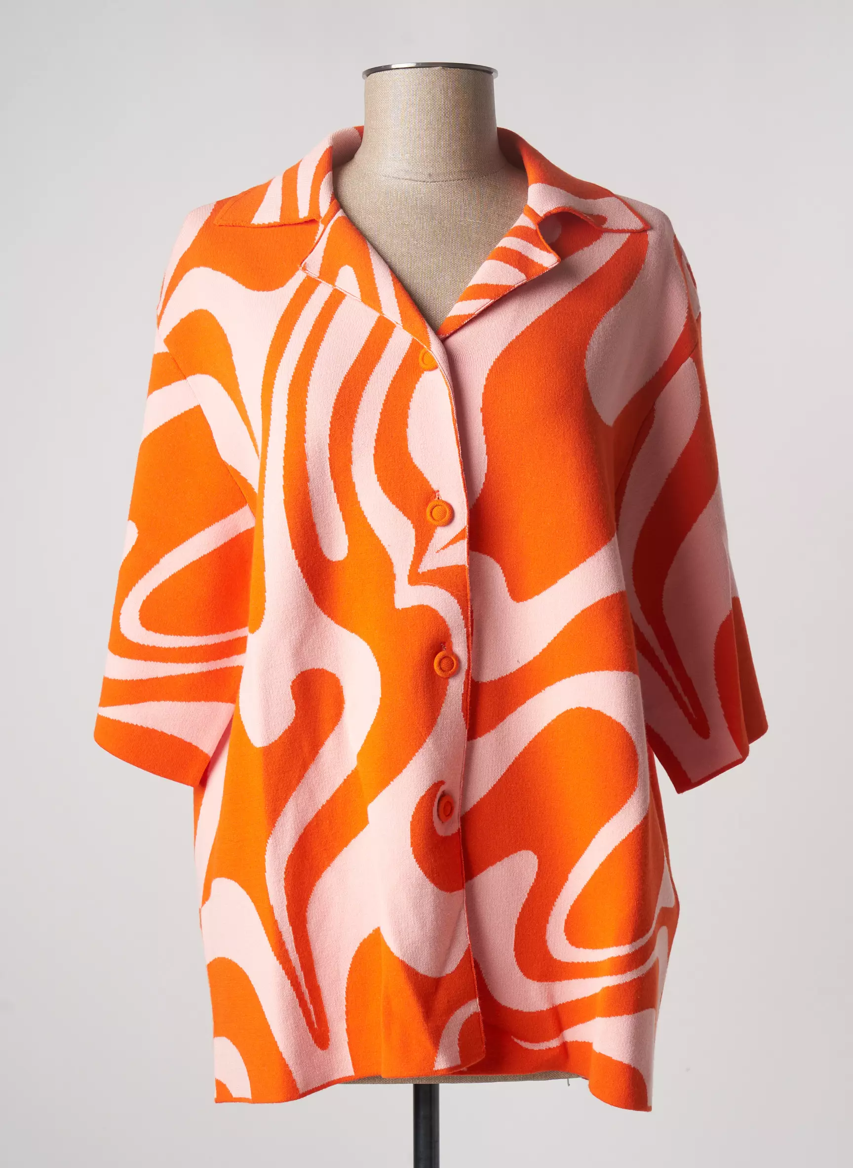 Sportmax Pull Tuniques Femme couleur orange