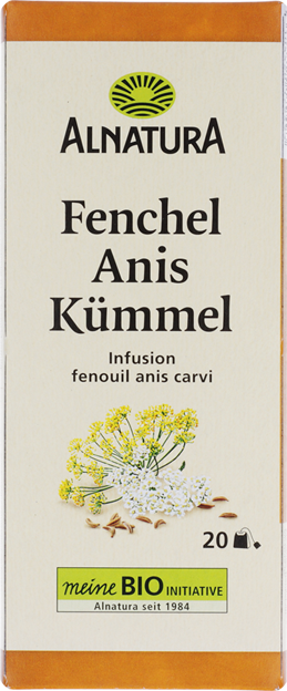 Alnatura Bio Fenchel Anis Kümmel Tee