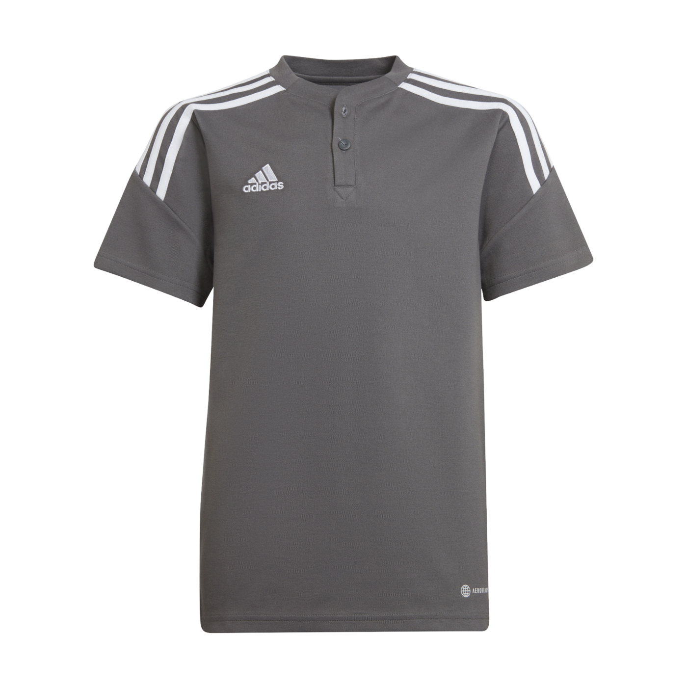 adidas Condivo 22 Poloshirt Kids Grau Weiss