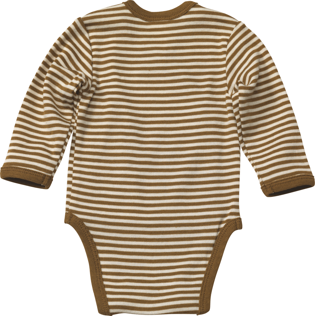 Baby Wickelbody, Gr. 74/80, aus Bio-Wolle und Seide, weiß, olivgrün, 1 St