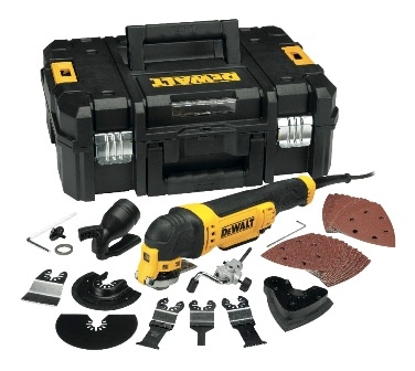 Unealtă multifuncțională oscilantă DeWalt DWE315KT-QS, 300 wați