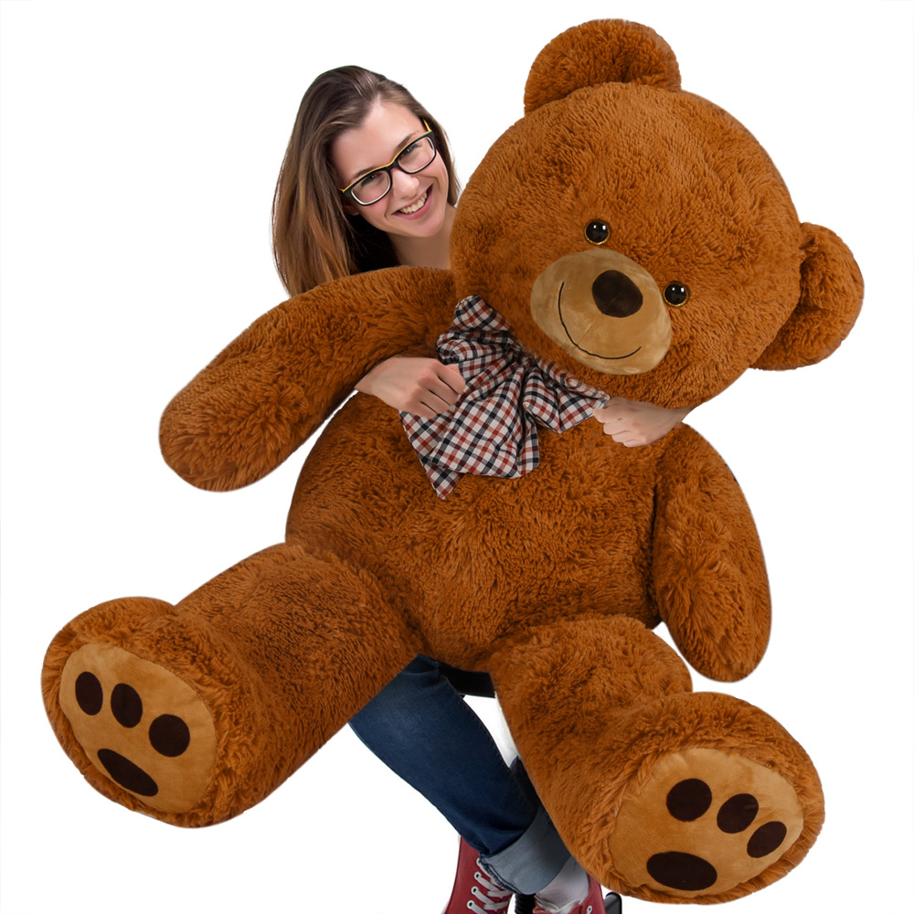 Casaria Deuba großer Teddybär XXXL  braun