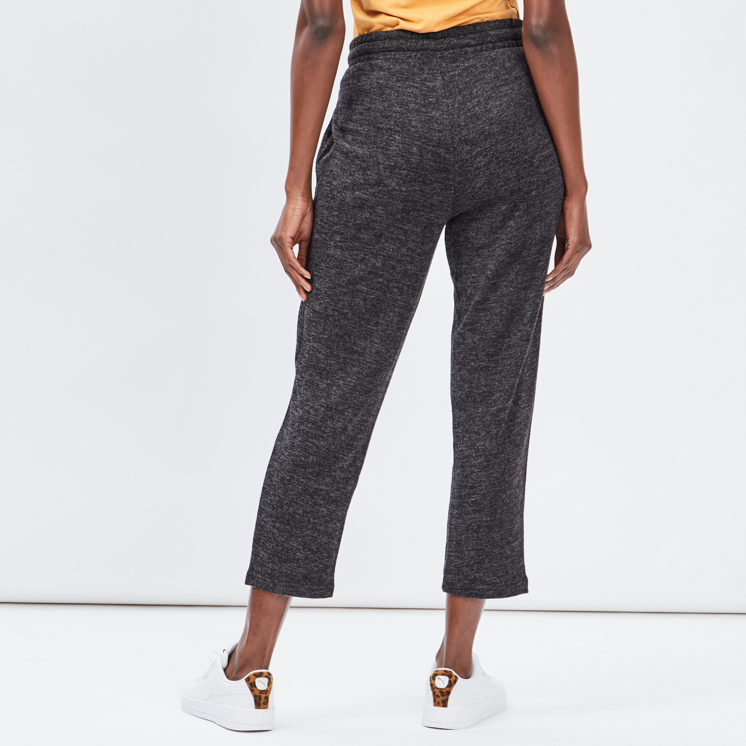 Pantalon jogging 7 8ème gris foncé femme | La Halle
