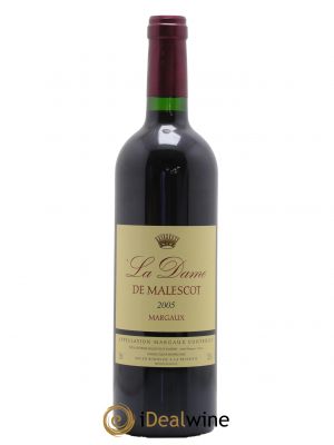 La Dame de Malescot  2005 - Lot de 1 Bouteille