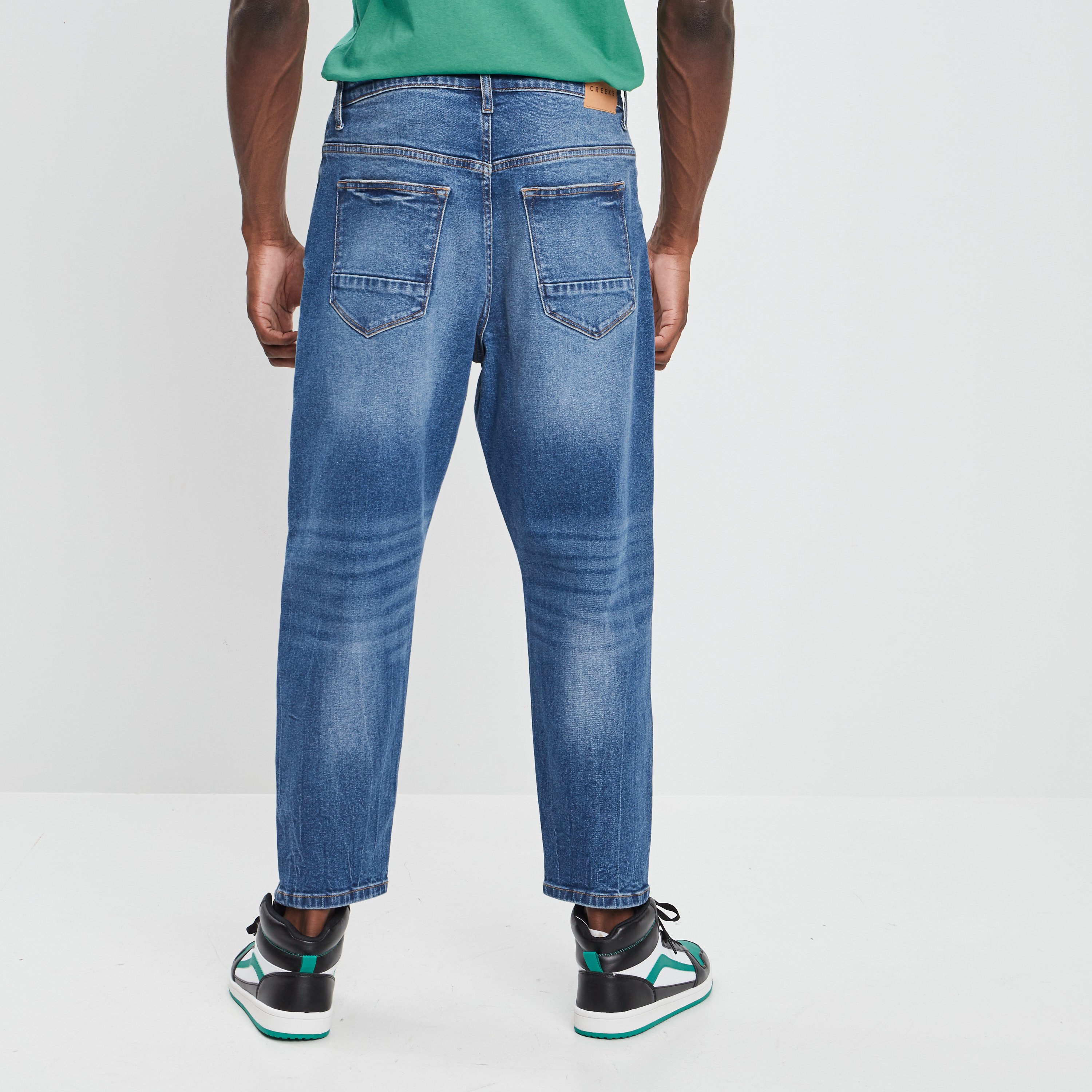 Jeans droit denim stone homme | La Halle