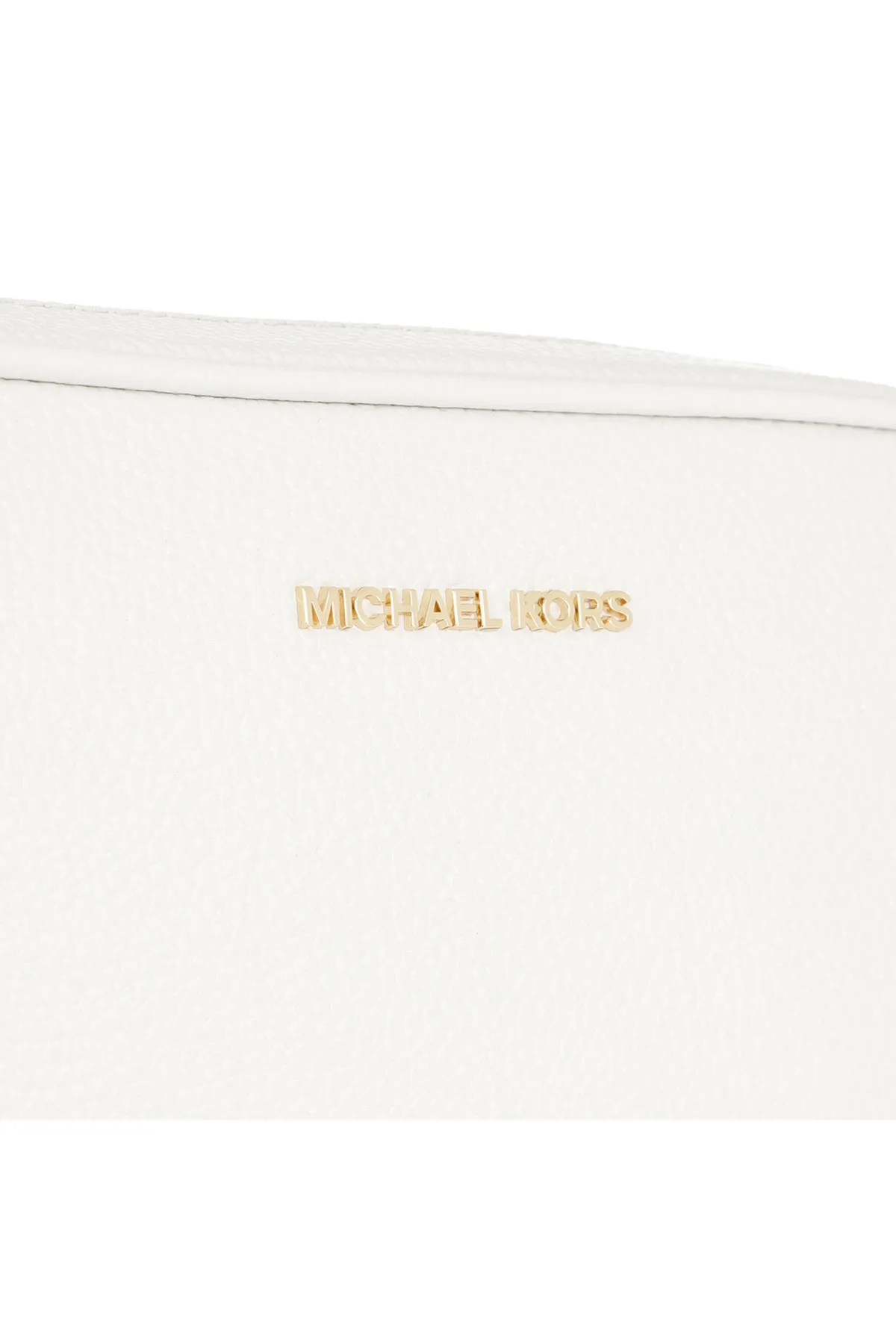 Michael Kors  Jet Set Witte Leren Umhängetasche 32F7GGNM8L-085