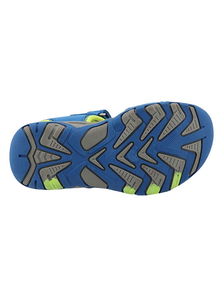 Tom Tailor Sandalen in Blau/ Gelb günstig kaufen