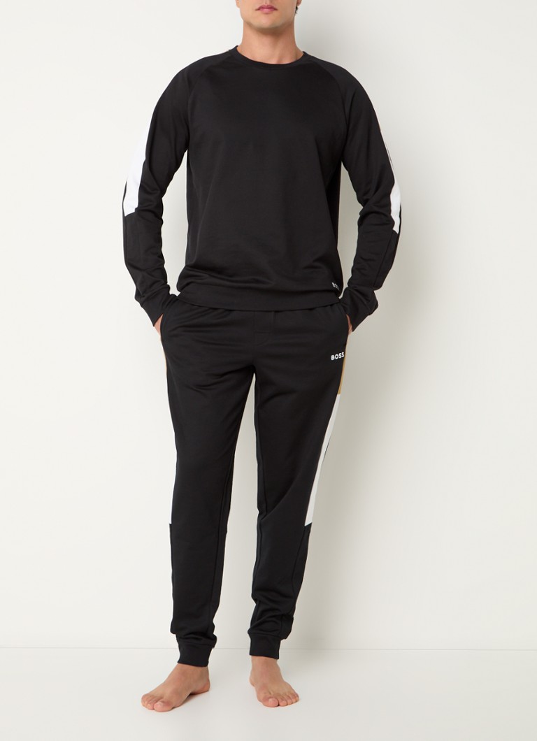 Bas de pyjama iconique HUGO BOSS avec cordon de serrage et broderie logo