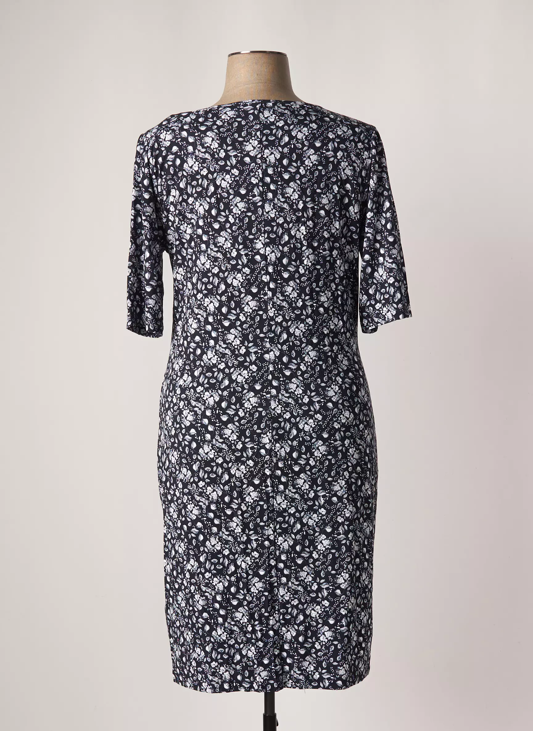 7 Seasons Robes Mi Longues Femme couleur bleu