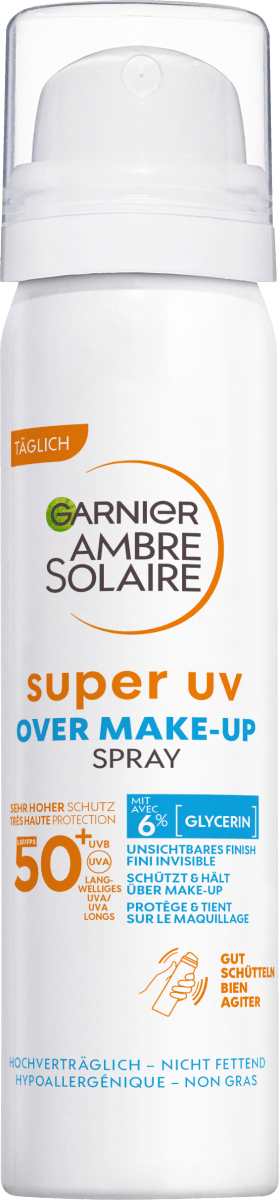 Sonnenspray Gesicht, over Makeup super UV, LSF 50, 75 ml