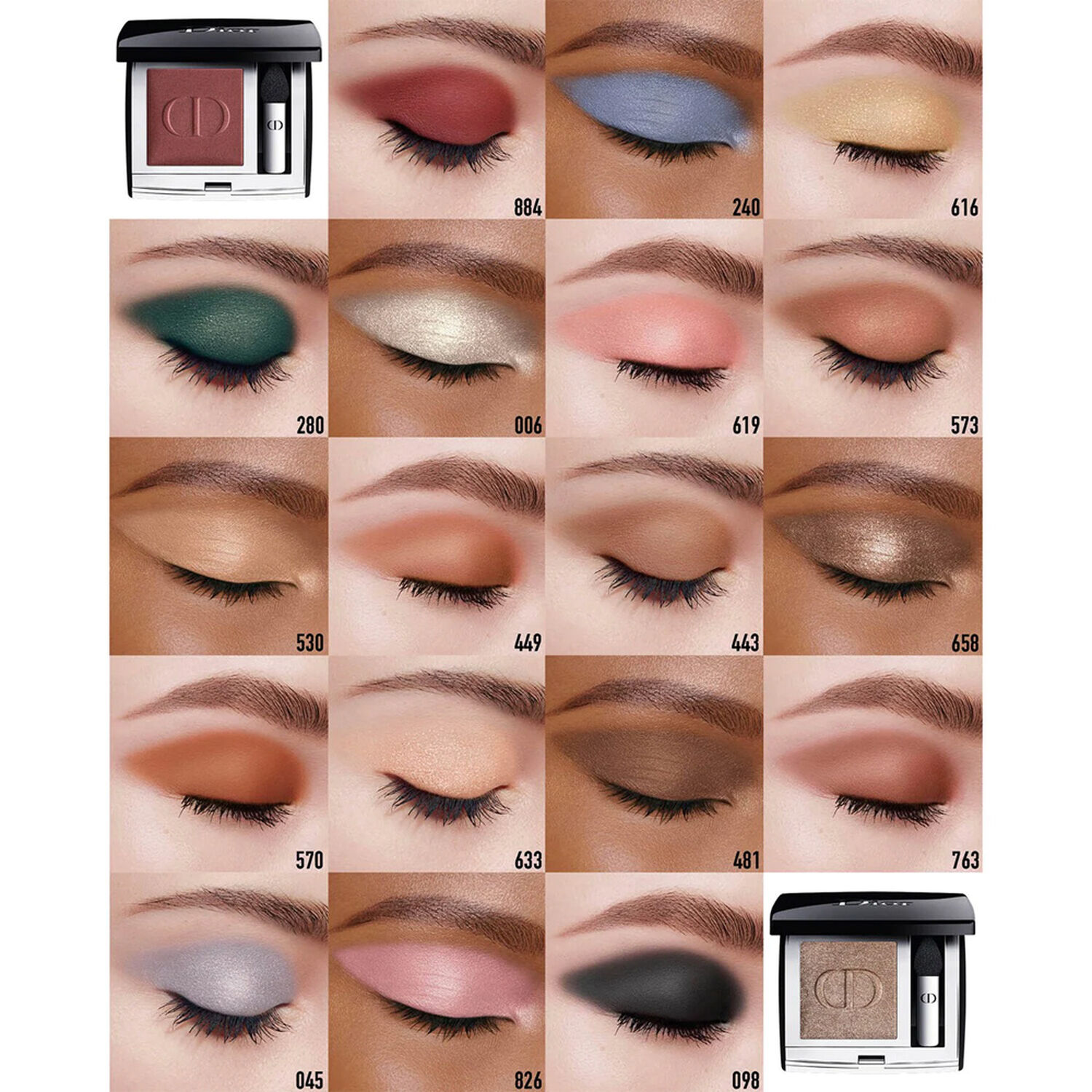 Dior Mono Couleur Couture Fard à Paupières Haute Couleur
