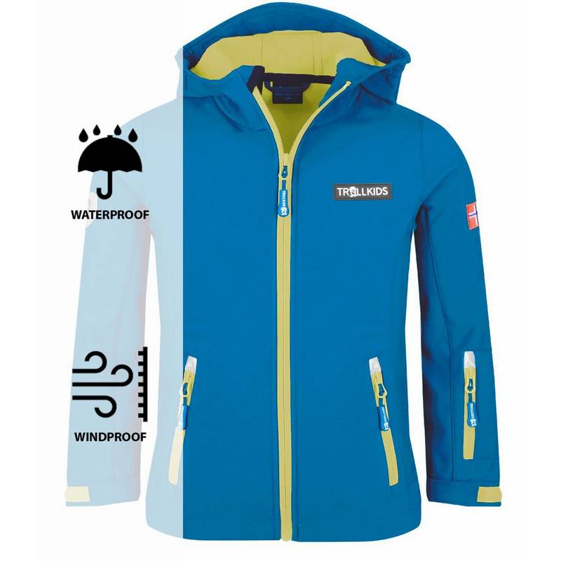 Trollkids Oslofjord Softshelljacke Kinder