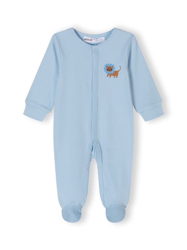 Minoti 2er. Set: Strampler 24babypack17 in hellblau günstig kaufen