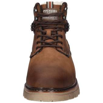 Dockers Schnür Boots in braun