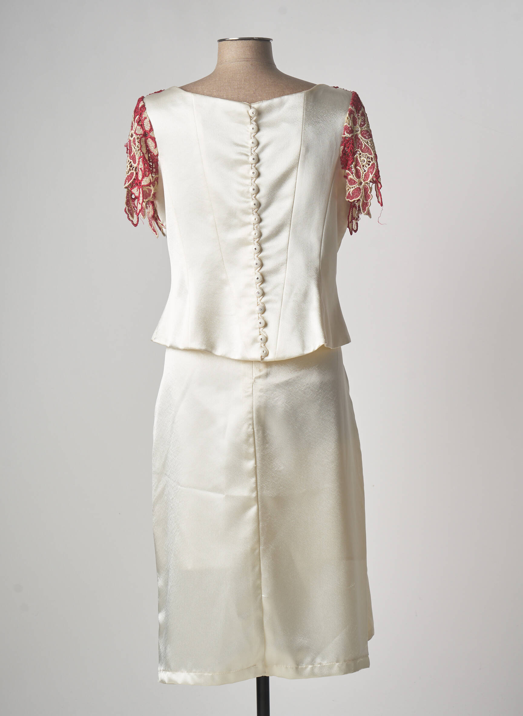 Creatif Paris Ensembles Jupe Femme couleur beige